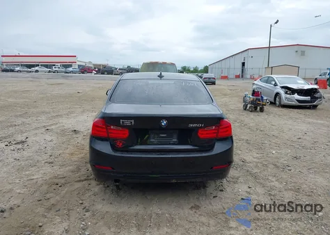 2015 BMW 320I из США, поврежденный, VIN WBA3B1C52FK141361